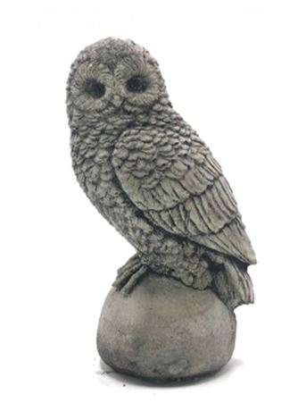 Figurka 340 Malá sova č. 3 beton 18 cm