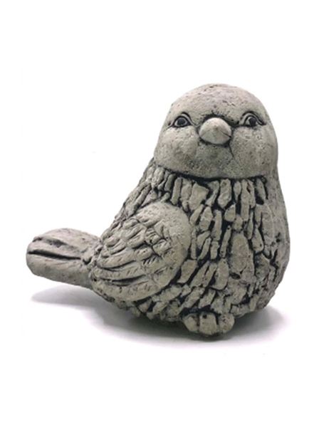 Figurka 344 Střední ptáček beton 17 cm