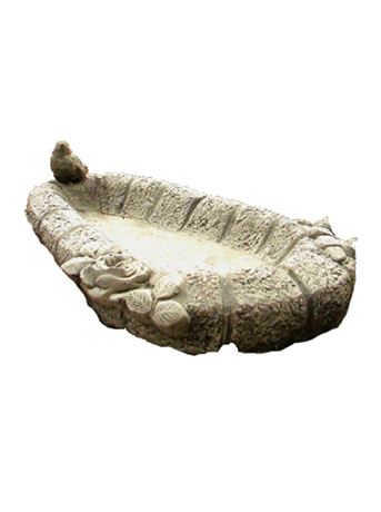 Figurka 404 Bazének pro ptáčky beton 44 cm