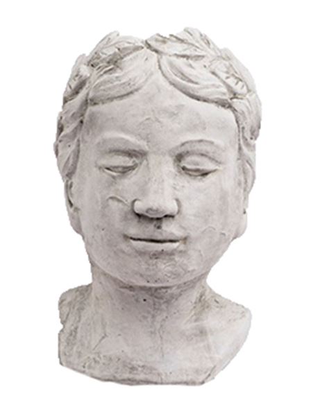 Figurka 507 Ceasarova busta beton 17 cm