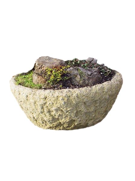 Koryto KR07 umělý pískovec přírodní pr. 31 cm, v. 13 cm