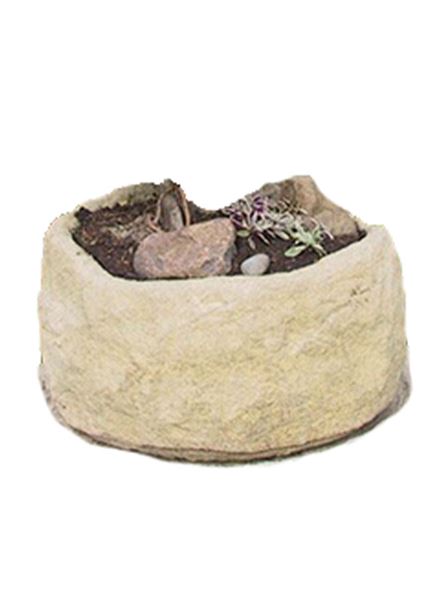 Koryto KR18 umělý pískovec přírodní pr. 32 cm, v. 17 cm
