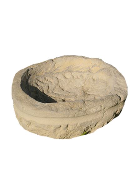 Koryto KR20 umělý pískovec přírodní pr. 30 cm, v. 12 cm