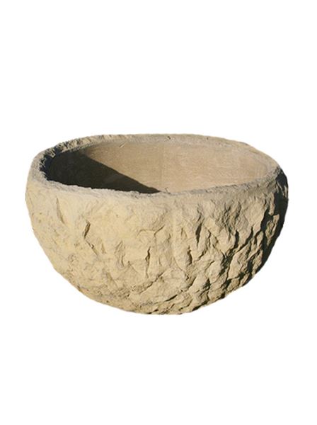 Koryto KR25 umělý pískovec přírodní pr. 53 cm, v. 31 cm