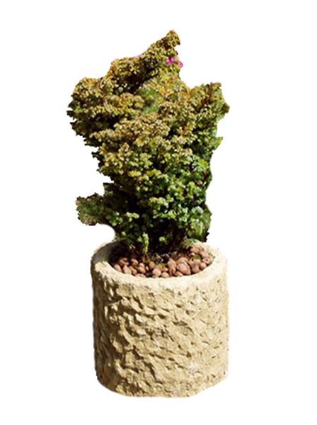 Koryto KR38 umělý pískovec přírodní pr. 21 cm, v. 22 cm