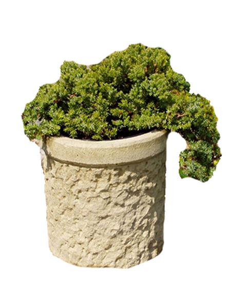 Koryto KR39C umělý pískovec přírodní pr. 21 cm, v. 22 cm