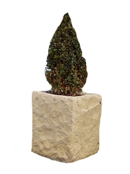 Koryto OB33 umělý pískovec přírodní 45 x 45 x 47 cm