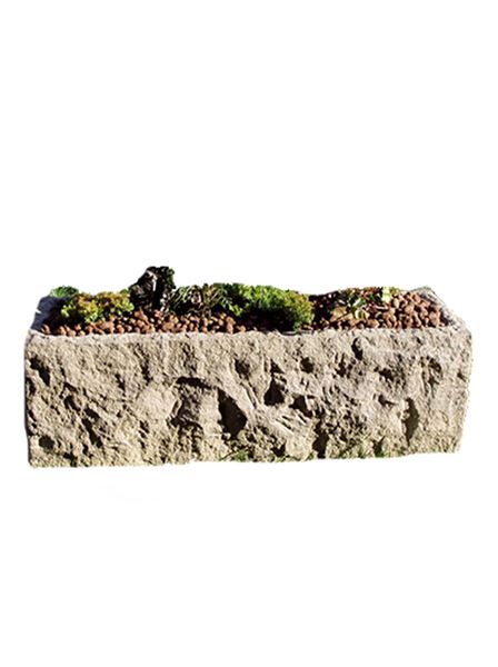 Koryto OB34 umělý pískovec přírodní 73 x 27 x 22 cm