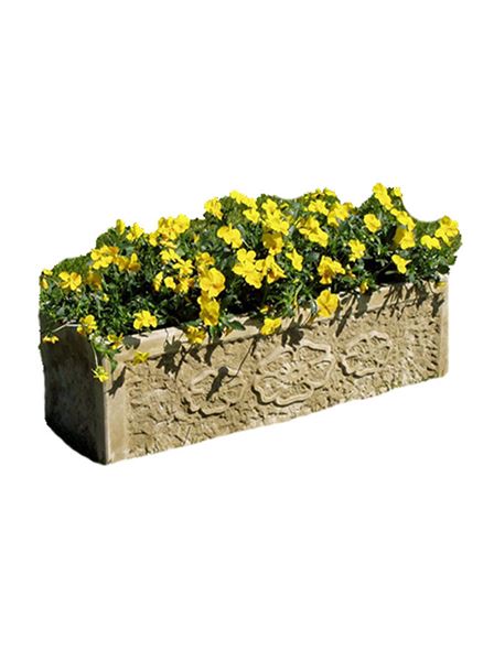 Koryto OB35A umělý pískovec přírodní 68 x 23 x 22 cm