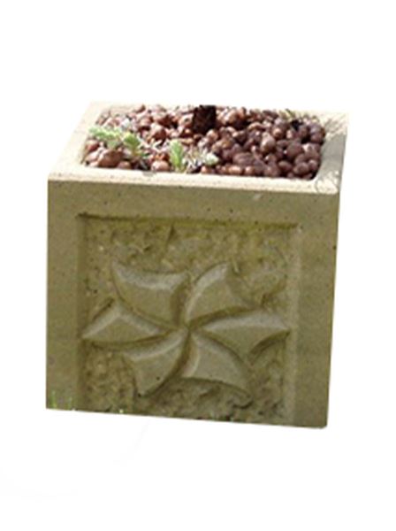 Koryto OB37B umělý pískovec přírodní 23 x 23 x 22 cm