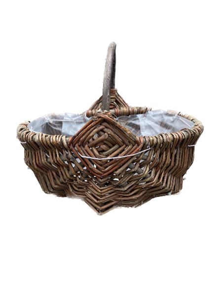 Květináč dekorační PROUTÍ košík proutí přírodní 24 cm