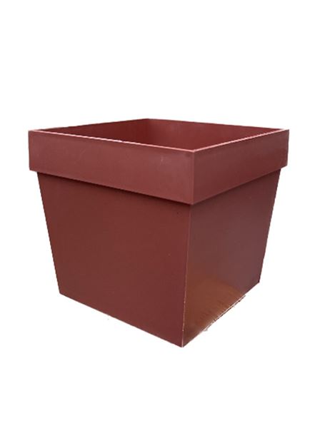 Květináč PLASTIKA hranatý 6 x 6 cm