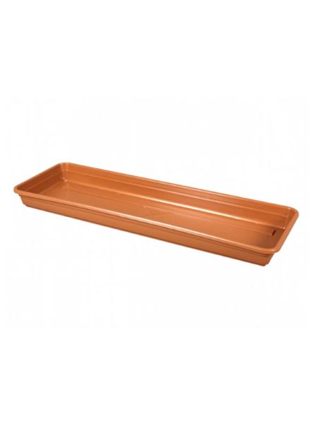 Miska pod truhlík LOBELIA teracota 60 cm