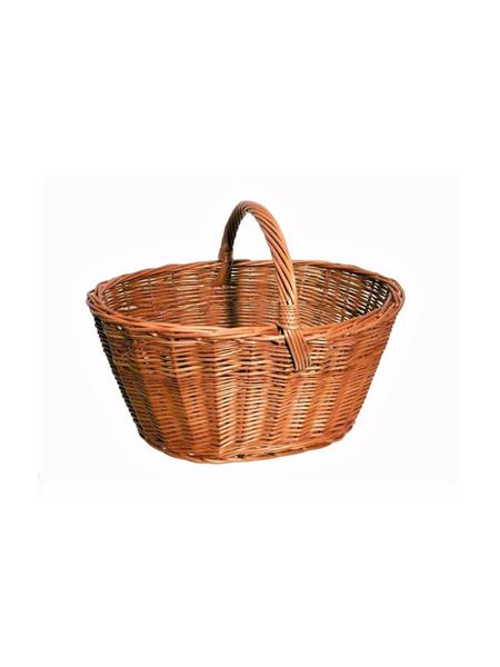 Košík z vrbového proutí malý