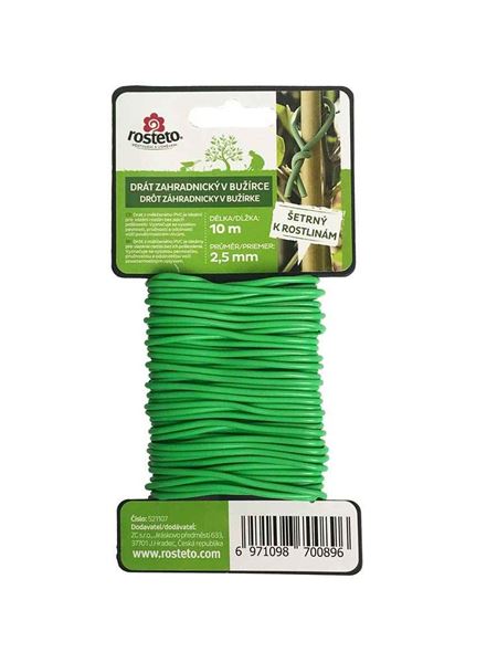 Drát zahradnický Soft v bužírce (Rosteto) prům. 2,5 mm, 10 m