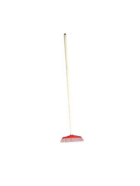 Hrábě švédské plastové na listí 36 cm s násadou 150 cm