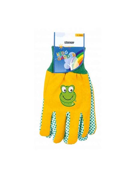 Rukavice dětské žluté (Stocker)