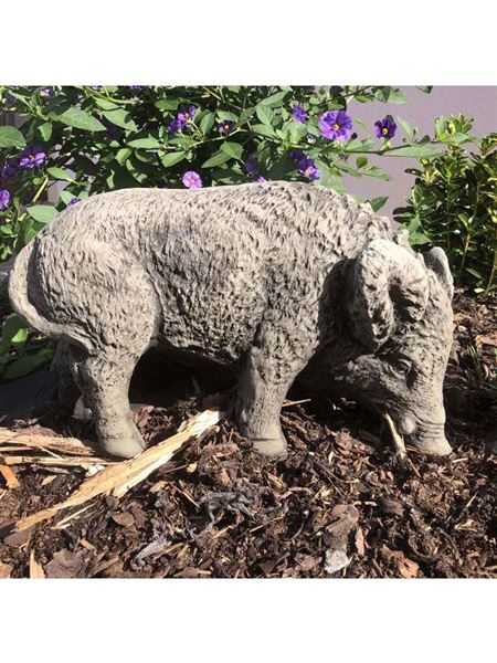 Figurka 352 Divoké prasátko Pašík beton 23 cm