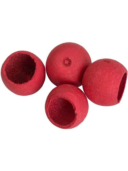 dekorace Lata Ball 4 cm červený 4 ks	