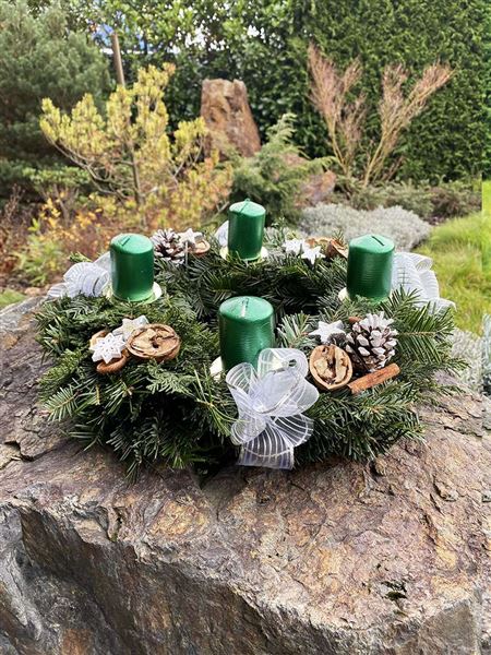 věnec adventní, 4 svíčky