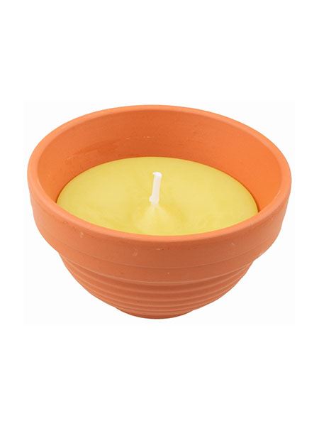 svíčka repelentní (Citronela) v keramické misce 80 g / 210 g