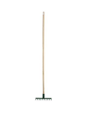 hrábě ocel 10 zubů s násadou 140 cm (Profi český výrobek)
