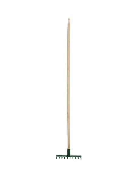 hrábě ocel 10 zubů s násadou 140 cm (Profi český výrobek)