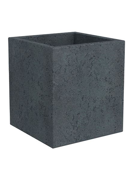 květináč Stony Black 40 cm