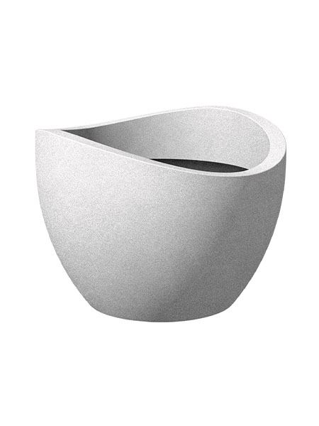 květináč Stony Grey 30 cm